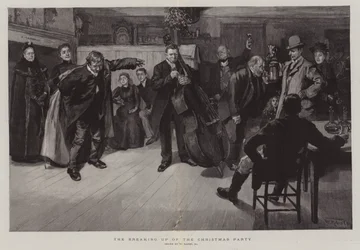 Das Ende der Weihnachtsfeier